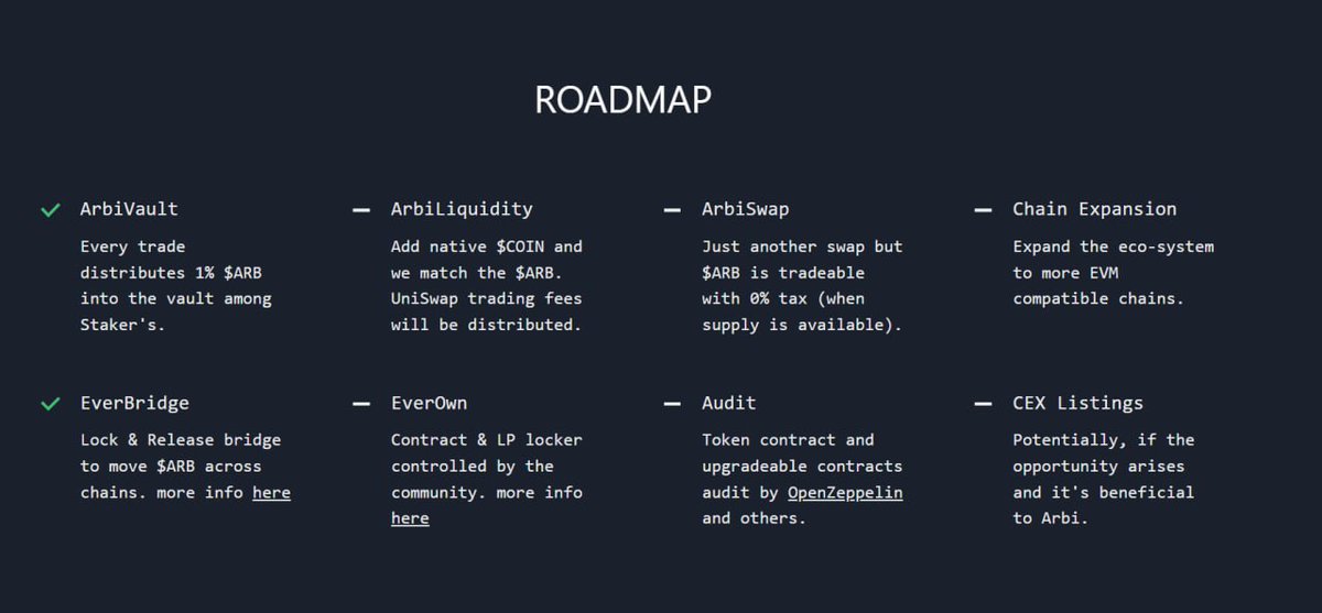 Here is a look at our roadmap! More news on migration/launch will come soon!