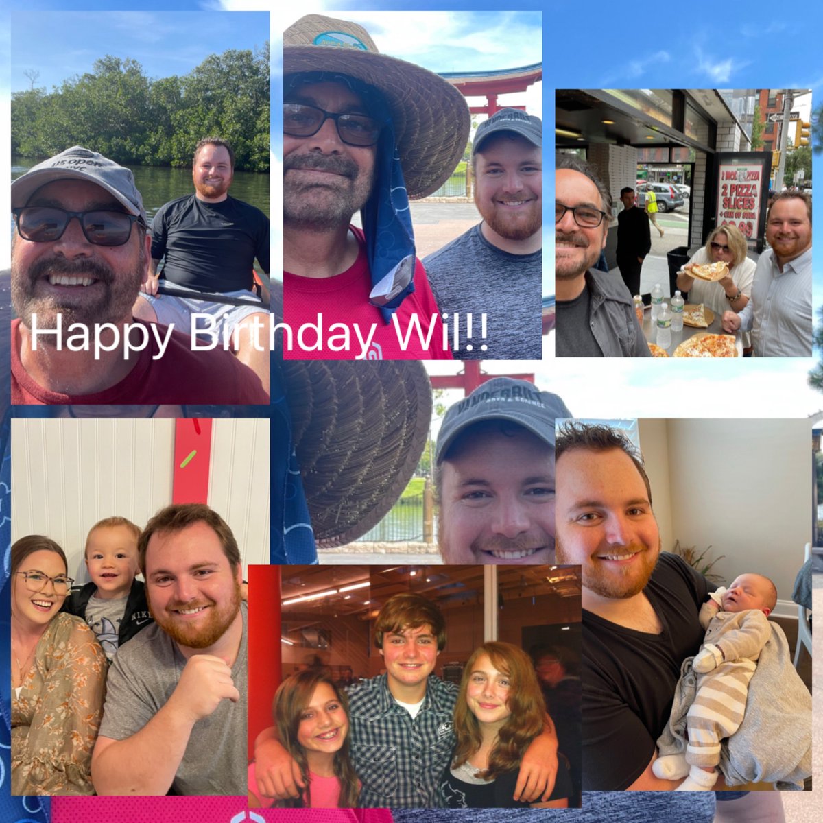 Happy Birthday to Wil! It’s been an amazing year! Many more to come… And kids too! Haha Hope you’re having a great day.