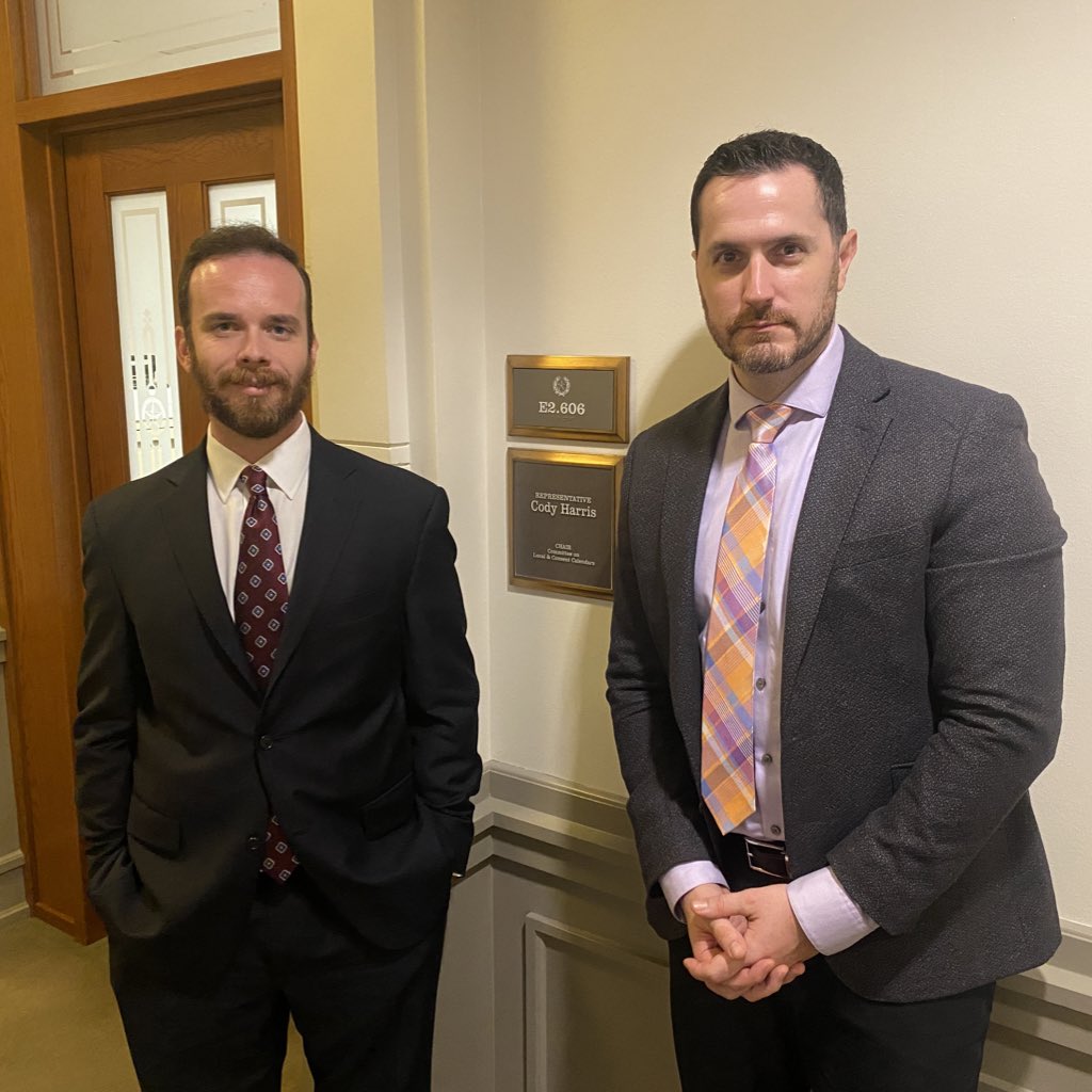 Dennis_Porter_'s tweet photo. Myself and @BitcoinPierre spent 8 hours at the Capitol in Austin today. We engaged with 18 offices including the Speaker of the House as well as House State Affairs to share our opposition to the anti-#Bitcoin mining bill in the Senate. https://t.co/wF38441DAQ