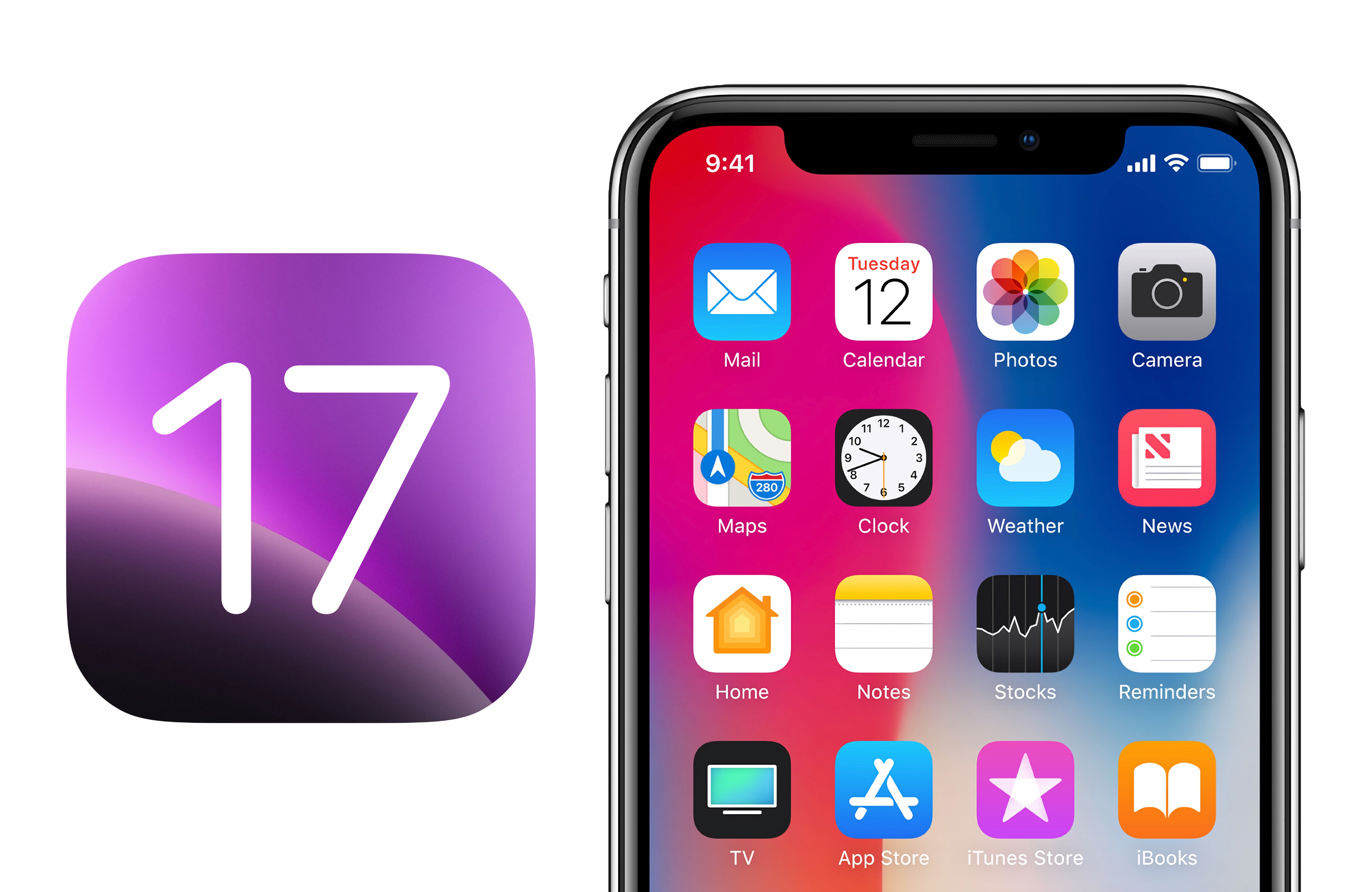 Iphone x какой ios. Iphone IOS 17. Приложения IOS 17. IOS 17 Дата выхода. Айос 17 иконка.