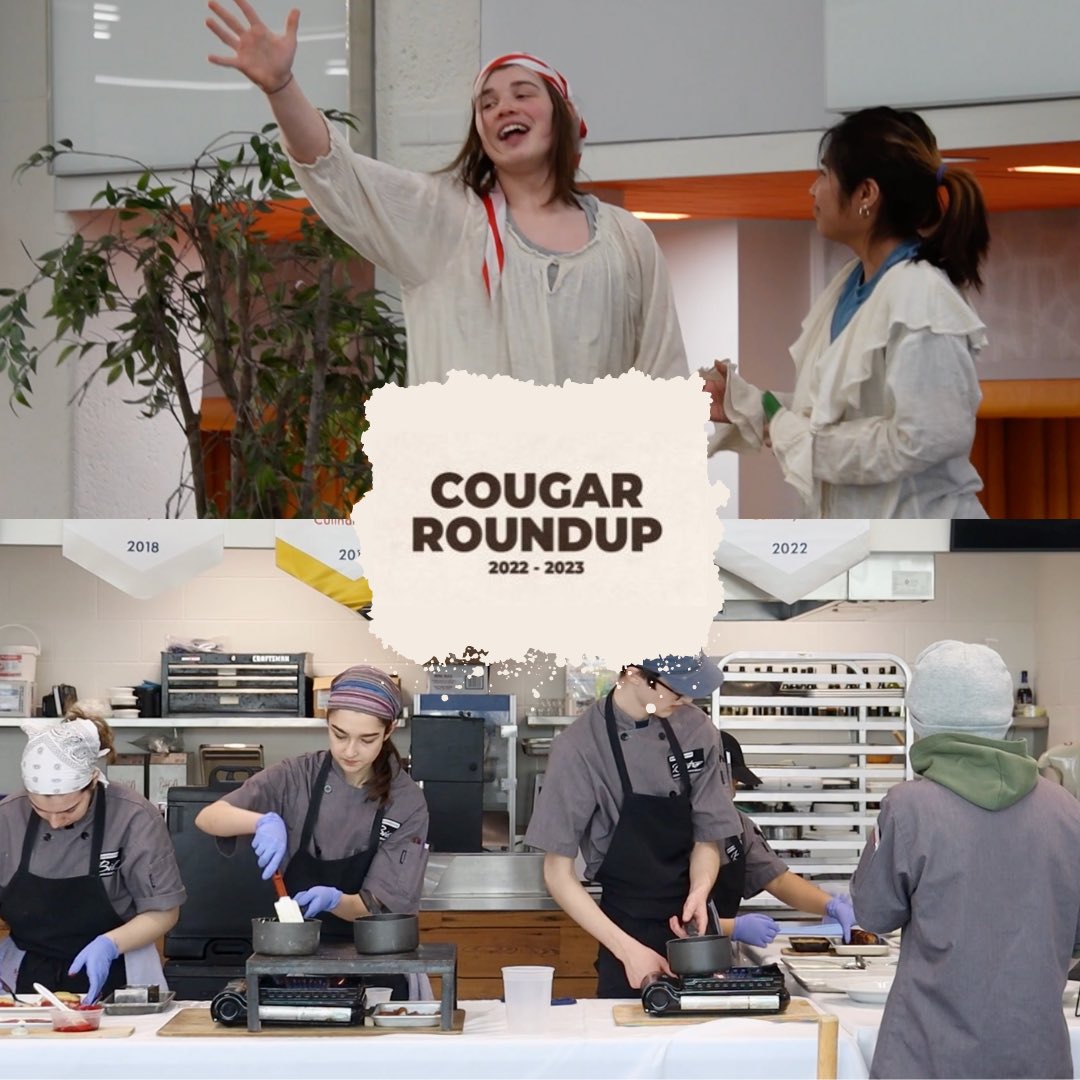 A new Cougar Roundup is out now! Tune in to learn about Spaghetti Showcase and Broadmoor Bistro! Watch it here youtu.be/i53wfLL2JHA