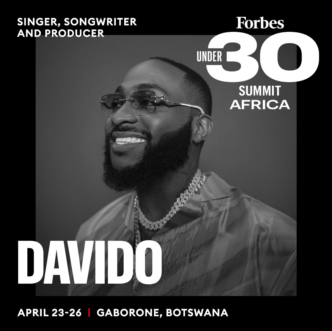 I'm performing and speaking at the 2023 @Forbes #Under30Summit Africa in Gaborone, Botswana on April 23-26!