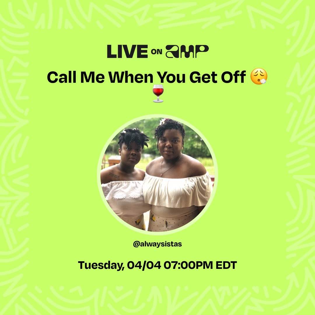 Eclectic_Trice's tweet photo. My Amp show, Call Me When You Get Off 😮‍💨🍷, is live. Don't miss it! Tune in! https://t.co/SJHToOuaga https://t.co/YNsawpPyUD