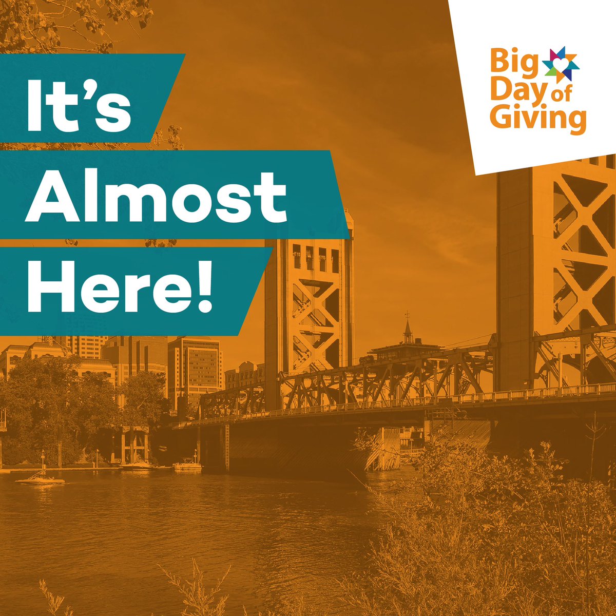 YoloCountyCASA's tweet photo. We are just ONE MONTH away from the Northern California's #BigDayofGiving. Did you know that you can schedule your donation in advance? Will you mark your calendar to “Give Where Your Heart Is?”💛  #HelpAFosterChild #BDOG https://t.co/utR8eVJC5Q