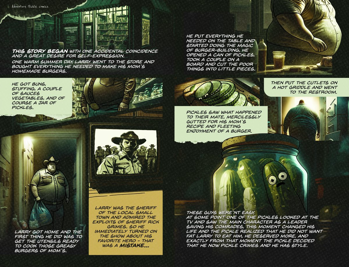 ✨ Pickle Adventure: Prologue Part 1 ✨

The story of Pickle Crames becoming the leader of the group 🤠

We build and continue our adventure 🏗️
#SolanaNFT #SolanaCommunity #NFTs #SolanaNFTs
