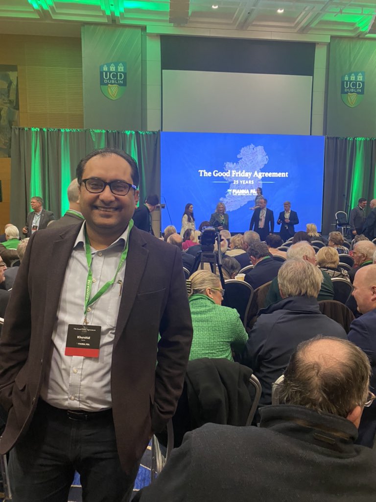 chimrankhurshid's tweet image. The Good Friday Agreement event - 25 years of peace on the Island of Ireland 🇮🇪 ✌️ #AnIrelandForAll @fiannafailparty