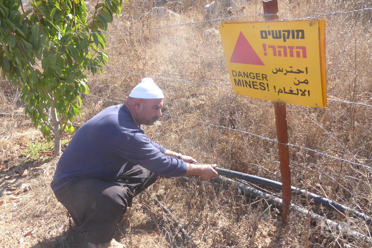 Today is #InternationalMineAwarenessDay! There are around 1.2 million land mines contaminate a combined area of 50,000 acres in the Golan Heights these mines will continue to kill people for a very long time , it’s time to ban landmines