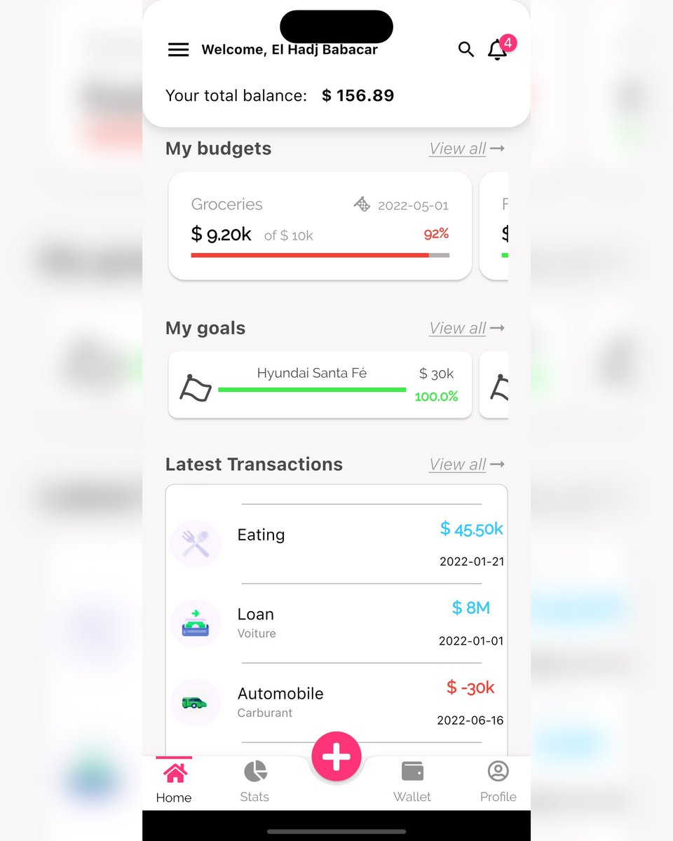 Expenza_app's tweet image. Expenza - Budget &amp;amp; Expense Tracker

Day 53 - Home Screen

#expensetracker #expensemanager #100daysofcode #frontend #backend #flutter #flutterdev #springboot #nextjs #reactjs #tailwind #tailwindcss #budget #budgetgoals #budget101 #budgeting101 #budgeting