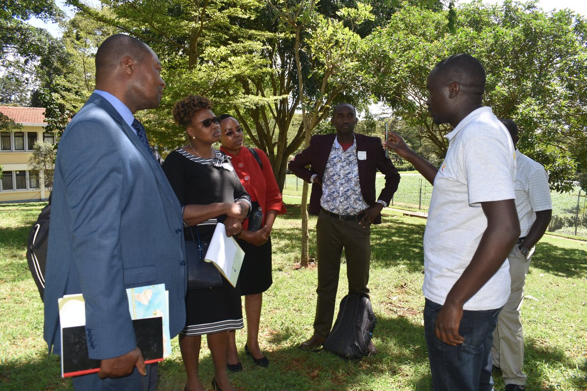 lawinowiecki's tweet photo. Great visit today @IUCN @NDMA_Kenya &amp;  SDL @ICRAF HQ for an in-person update on @theGCF funded project: TWENDE
We presented results on the #rangeland &amp; #soil health surveys https://t.co/2EfgdKVPIg
and the Regreening App: https://t.co/BTbZq1BswY https://t.co/a5WFHaHX5t
