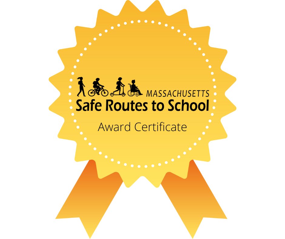 Show off your participation with the @massdot #srts program &amp; fill out your activity checklist for your awards certificate! These help with any future grant applications. Please reach out to your Outreach Coordinator to complete it together. tinyurl.com/yv4yctc7.