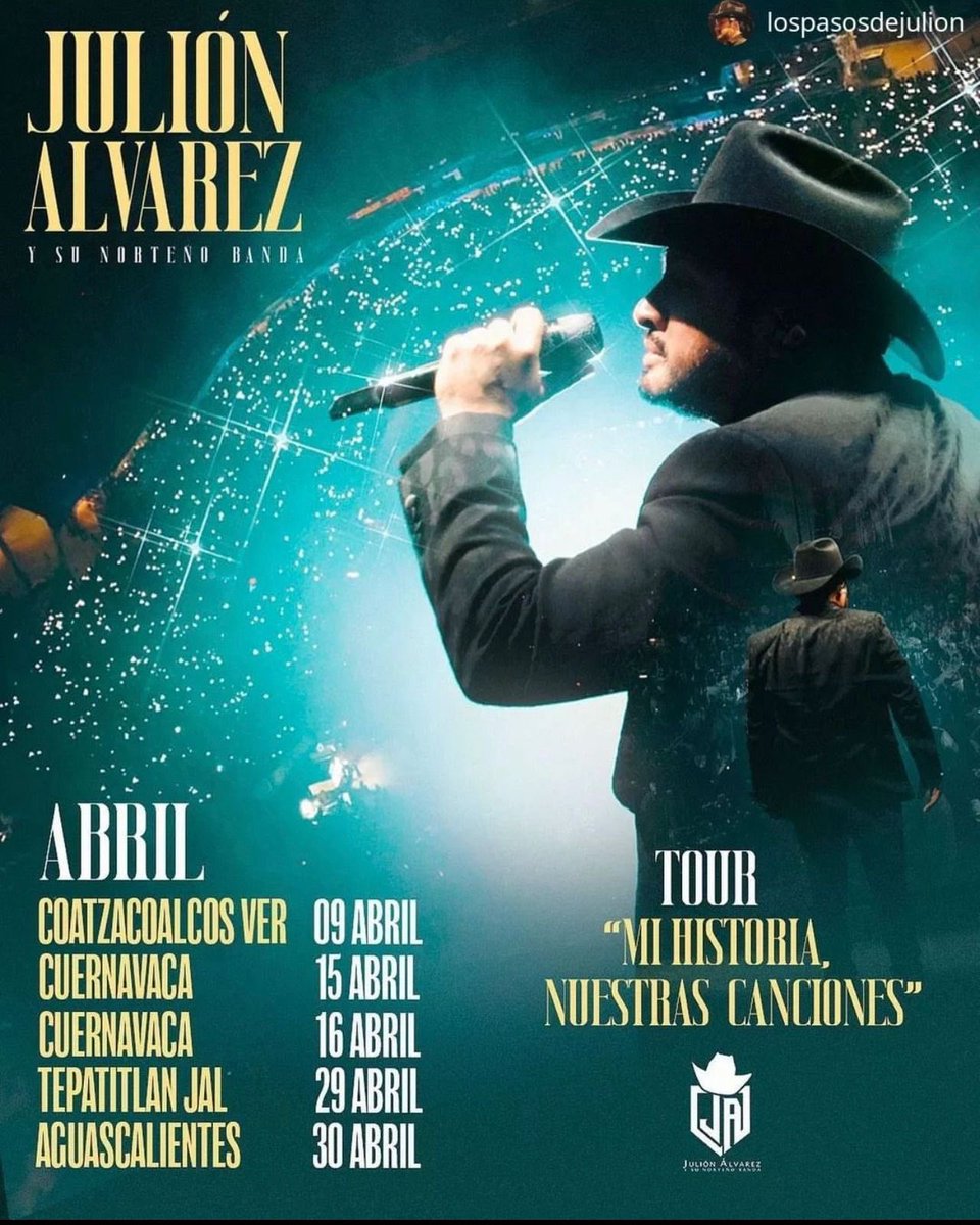 Los esperamos este mes de abril, nos dará mucho gusto cantar para ustedes !!!