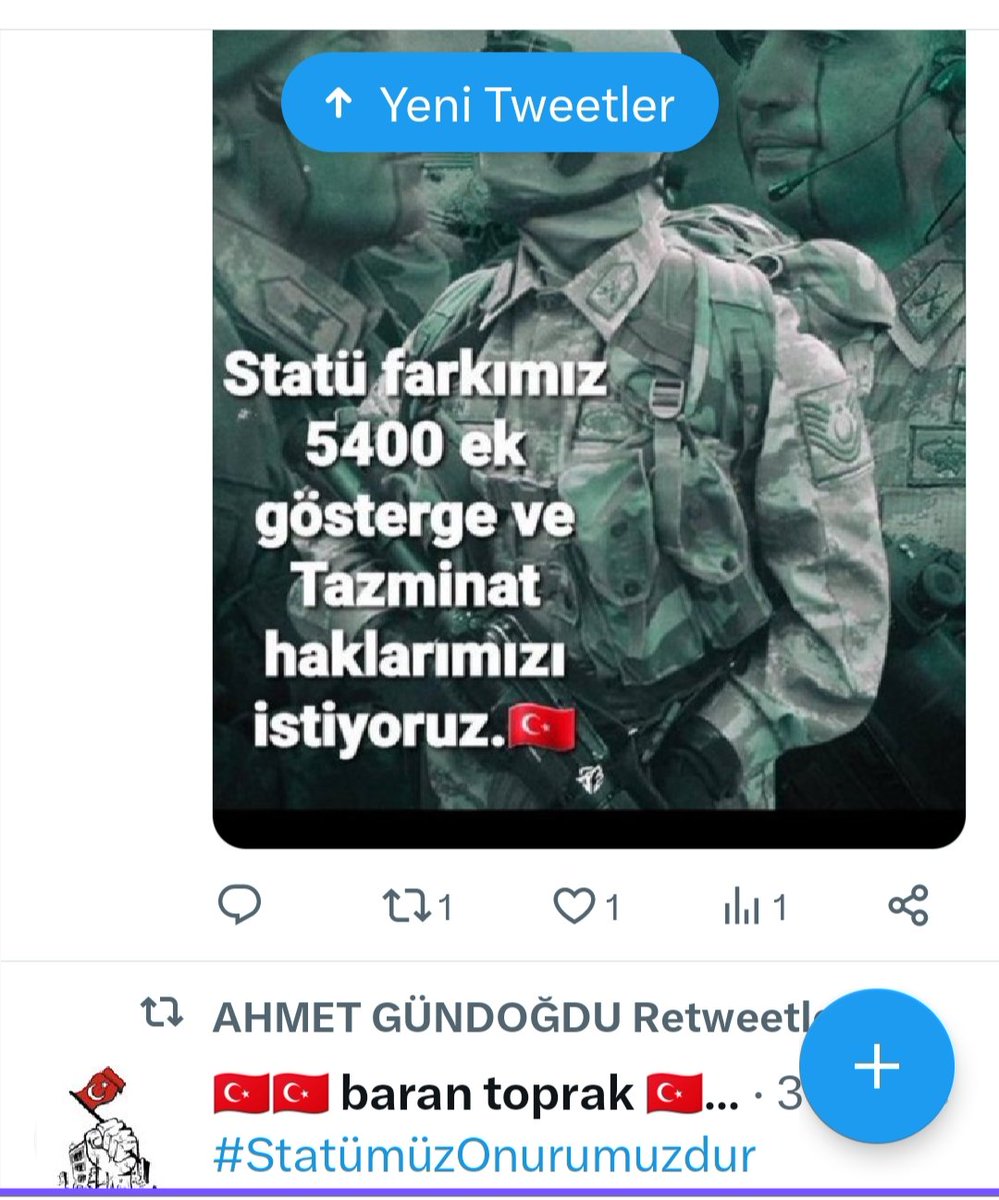 TC_Ataturkcuyuz's tweet photo. #StatümüzOnurumuzdur
@yilmaz_ismet58
@mustafaelitas 
@CHPMuratBakan 
@DurgenHamza 
@temadankara 
@kilicdarogluk 
@RTErdogan 
Astsubayaları oyalamayın artık. Tazminatlarımızı verin.
Kaç yıl oldu haksızlığı kaldırın https://t.co/9h1sQf4QLU
