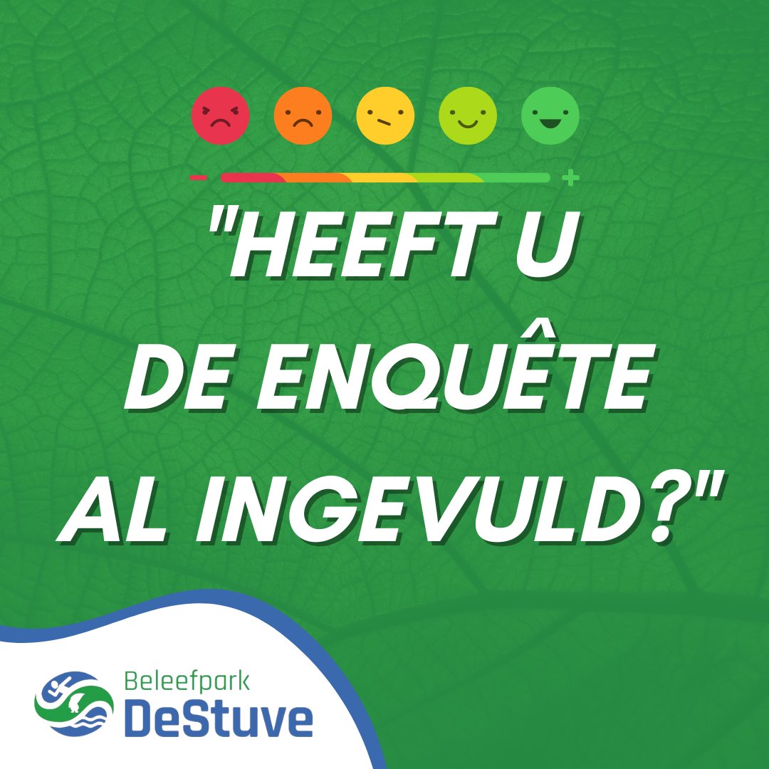 Heeft u de enquête al ingevuld?

We zijn benieuwd hoe jullie over onze plannen denken!
Vul de enquête in! forms.gle/KFw4LFNzRASjkX…