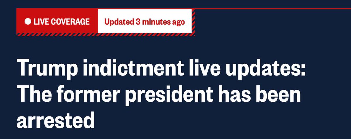 DiamondUpgrade's tweet image. Donald Trump has just been arrested.

America is over.