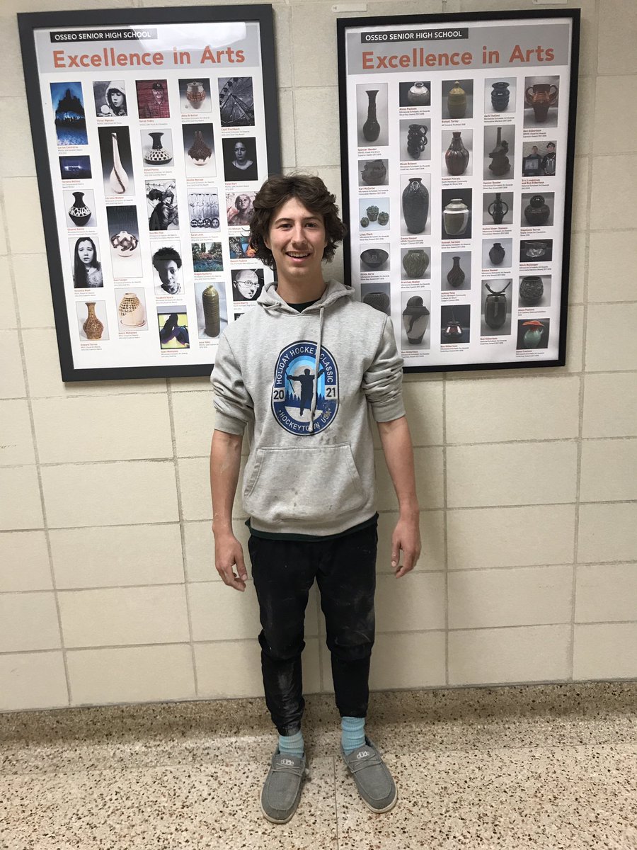 Congratulations to Thomas Christnagel selected to the American Museum of Ceramic Art Annual High School Ceramics Exhibition. 

amoca.org/education/annu…