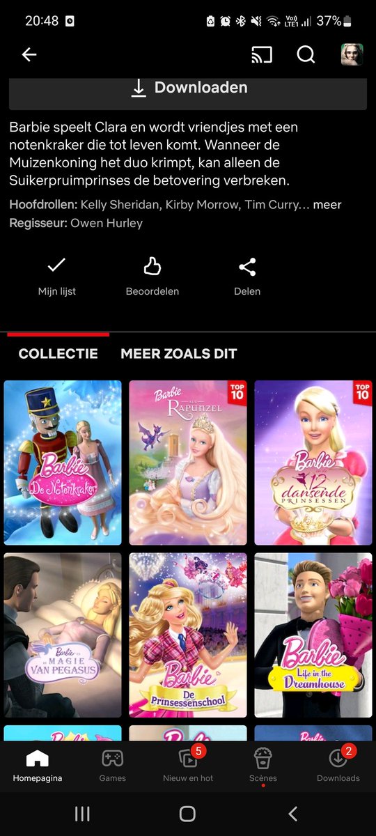 Aanrader als opwarmer op Netflix, deze: