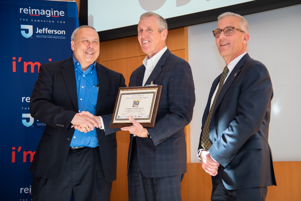 The Jefferson Health Lung Cancer Screening Program was recognized as a STAR accredited resource for Philadelphians and has made substantial efforts to create the best outcomes in smoking cessation for at-risk populations in the city.