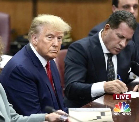 RonFilipkowski's tweet photo. Criminal Defendant Donald Trump. https://t.co/0j7GiXP7Fo