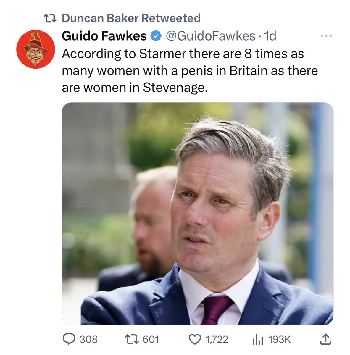 North Norfolk MP @duncancbaker retweeting an anti-trans slur is an utter disgrace. 

We need these wicked people out of Government. 

@EDP24 @nthnorfolknews @proudcanaries @NorwichPride