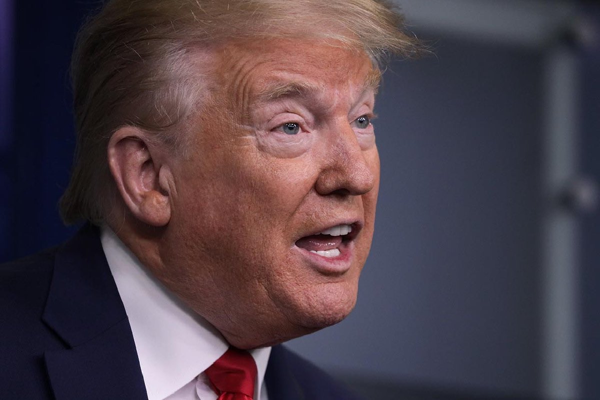 PopCrave's tweet photo. Criminal defendant Donald Trump has pleaded not guilty to 34 felony counts. https://t.co/18hnliEyos