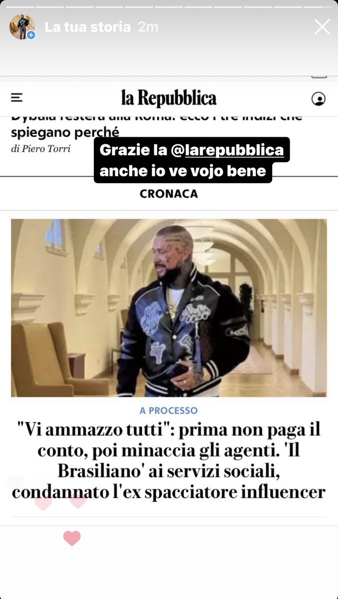 #larepublica   Indegni