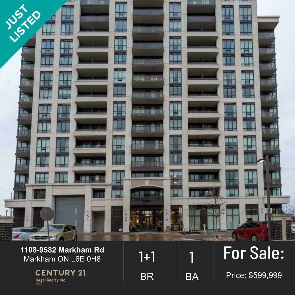 C21Regal's tweet photo. Are you looking for a 1+1 bedroom condo in the Markham area? If so, check out this listing before it's gone or share it to someone that'll be interested!
#forsale #condoforsale #markhamrealestate #markhamcondos... https://t.co/VT0DLMKVlF https://t.co/3zJsm5v4j0