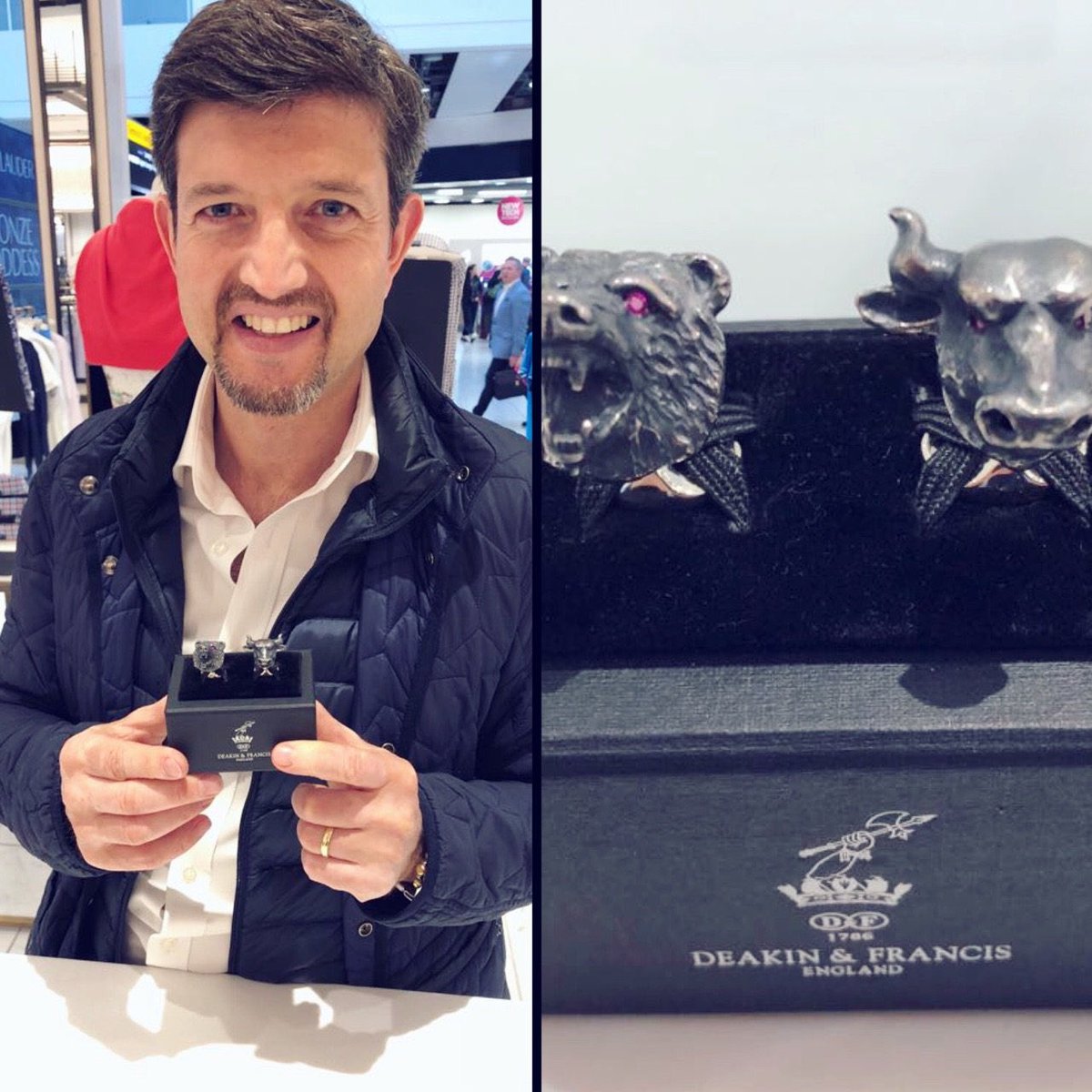 Saw these at the airport. Had to have them.
Bull bear cufflinks. Totally impractical.. Oh well🤪🤩
#bullandbear #investing #invest #wealth #financialfreedom