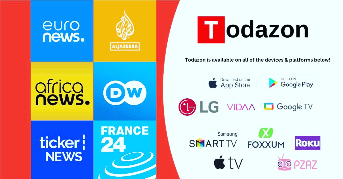 Watch live newss free on Todazon. Available on connected TVs and mobile devices. #TrumpArraignment #TrumpIndicment