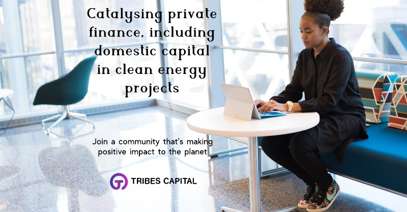 tribescapital's tweet photo. Join a diaspora community that's unlocking capital to scale the adoption of clean energy projects back in your home countries.

Be notified when a project is released!

#renewableenergy #impactinvestors #cleanenergy #climatefinance #imactinvestor #crowdfunding #angels #diasporas