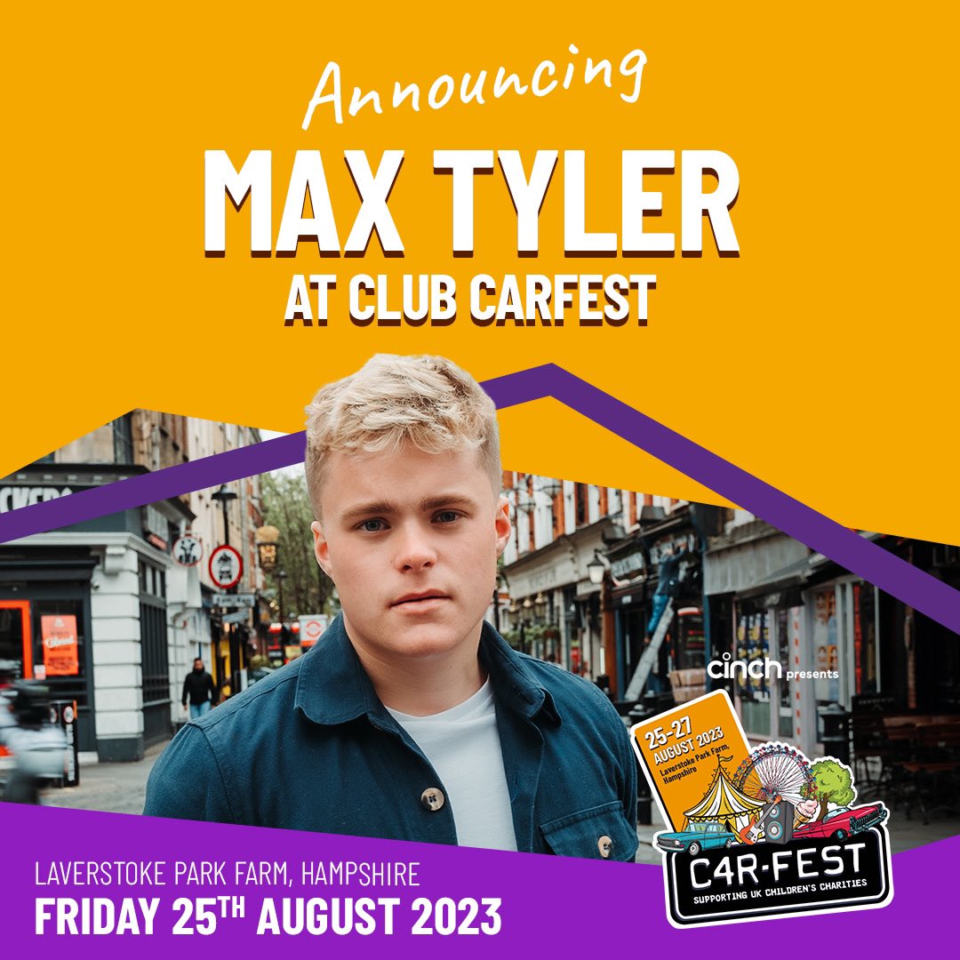 Bing bang bosh 
Friday and Saturday in August..
See you there <a href="/Carfestevent/">CarFest</a> 🥰🪩