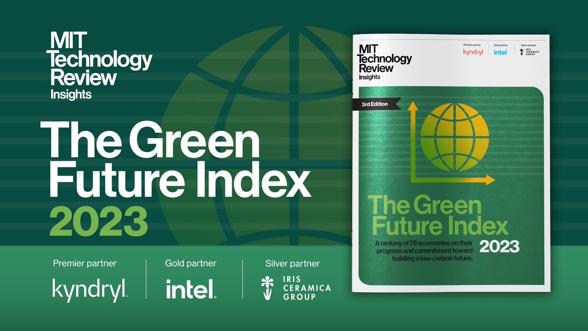 christophschel's tweet photo. . @Intel is uniquely positioned to help create a new era of sustainable computing. Honored to share what we're doing with our customers and the industry to help combat #ClimateChange in @techreview's Green Future Index. #IAmIntel
https://t.co/N3EYxWCaSv https://t.co/kWWVrqcgEN