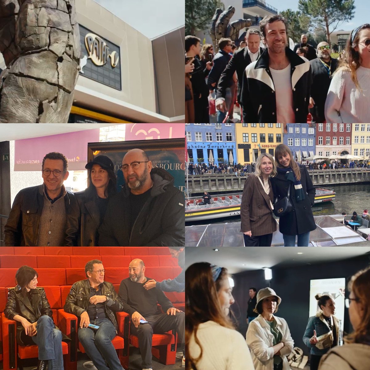 BenoitSauvage's tweet photo. International sales is also about international promotion &amp; support to our partners &amp; our audience around the world. While the Musketeers’ team travels the theaters of southern France, Alice Winocour is in Copenhaguen. Dany Boon, Kad Merad &amp; Charlotte Gainsbourg are in Bruxelles. https://t.co/wi7hzl0Wa6