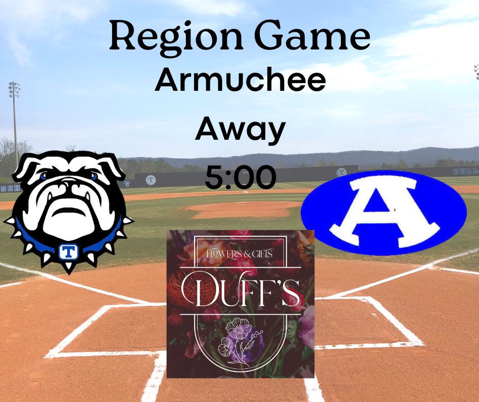 TrionBaseball's tweet photo. Bulldogs travel across the Ridge to Armuchee for game 1 of the series. https://t.co/RDvb8ZrsYx