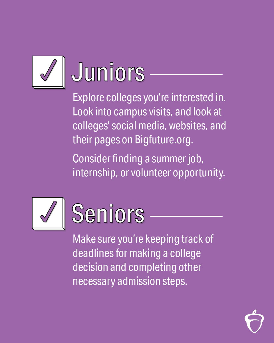 CollegeBoard's tweet image. 🌸 April College Planning To-Dos