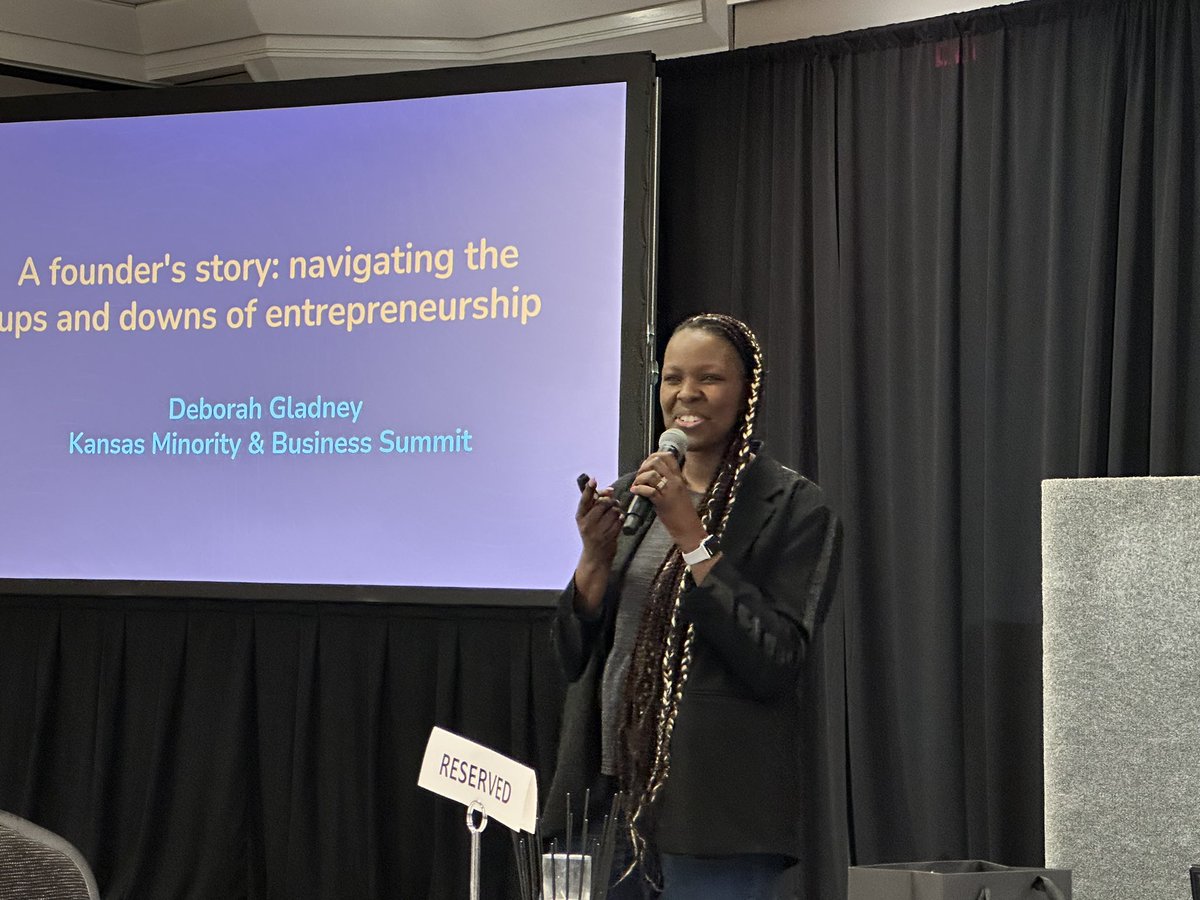 SEG_Media's tweet photo. @dmuhwezi 🔥🔥🔥 @KansasChamber Minority Business Summit Keynote on fire!! 

1.) Be committed to your mission
2.) Entrepreneurship is HARD 
3.) Focus on the things you can control
4.) Tell your story!! https://t.co/giUv5Oh23j