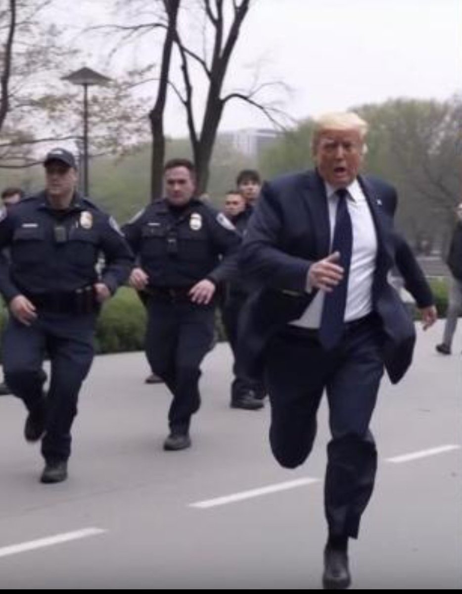 Aunque las imágenes viralizadas hoy sobre el arresto del Ex-Presidente Donald Trump son falsas, realmente el mundo no espera menos que ellas, pues el daño hecho por el durante su mandato en la Casa Blanca, no tiene una sentencia muy alejada a esta. #Cuba #IzquierdaUnida