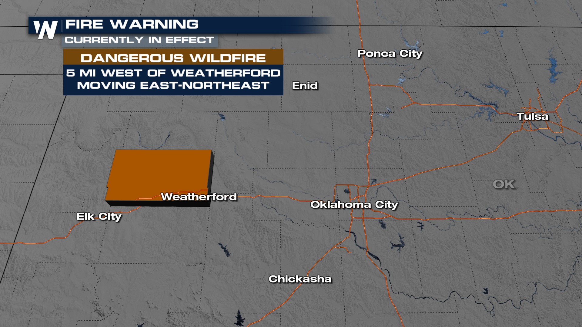 WeatherNation on Twitter "A FIRE WARNING has been issued for Custer