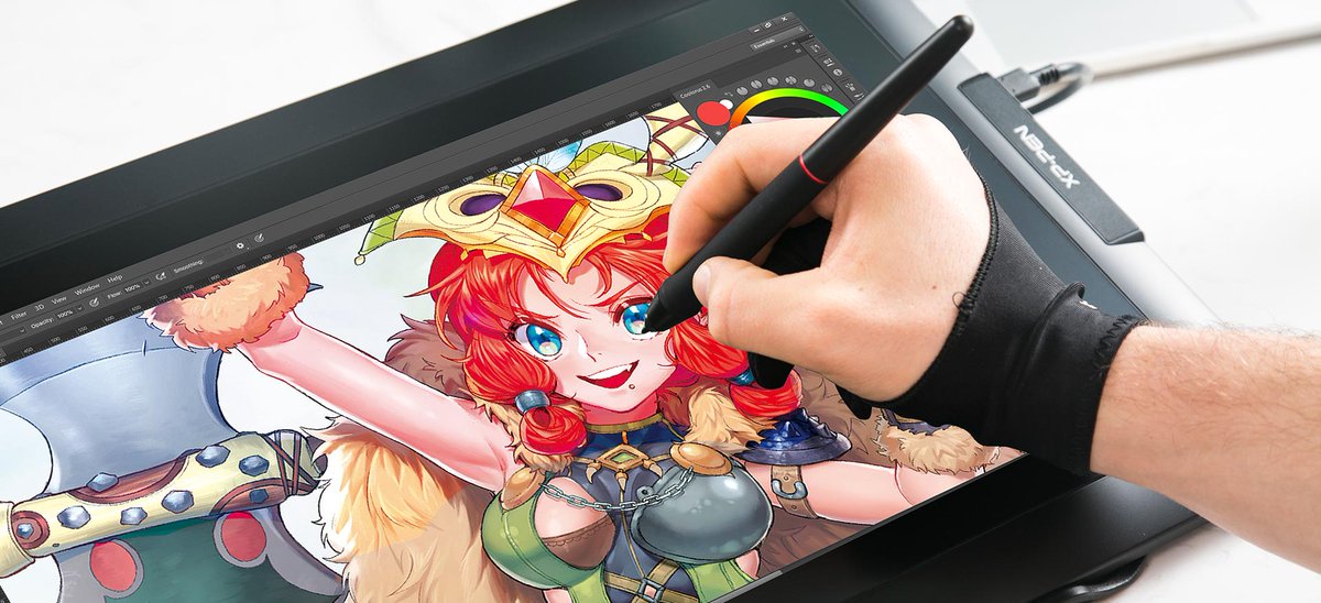 Juicy_PeachyP's tweet photo. @thatskidding started with a Wacom Bamboo pen and touch, now i've got a XP-Pen artist 15.6 (very affordable display drawing tablet) :) https://t.co/dL92YxJxlI