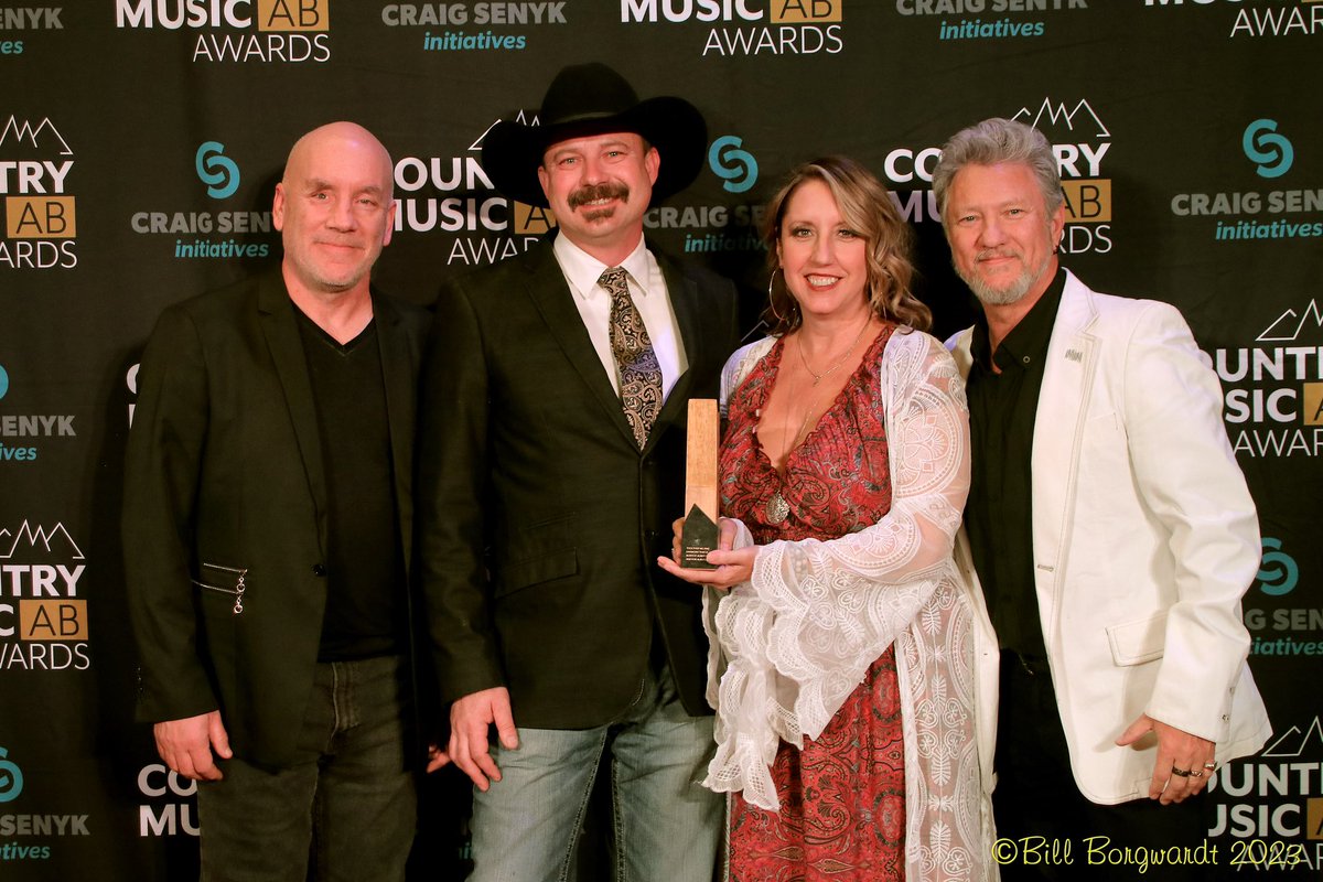 We are beyond excited and blown away to announce we won Single of The Year at this years <a href="/CountryMusicAB/">Country Music Alberta</a> awards! Big thanks to <a href="/TroyKokol/">Troy Kokol</a> and <a href="/drewgregory_/">Drew Gregory</a> for writing this song with Russ and for being so awesome! Thanks to our families and our fans for all your support! #cmab12