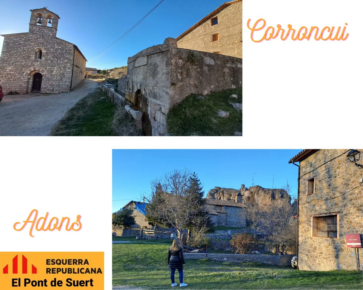 Esquerra Republicana del Pont de Suert ha visitat Corroncui, Perves i Adons per conèixer les necessitats i suggeriments que han expressat els veïns d'aquests nuclis, agregats al nostre municipi.