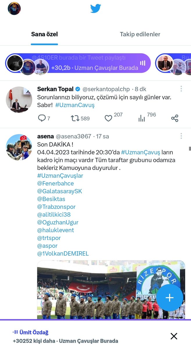 UZMAN ÇAVUŞLAR HEP BİRLİKTE KADRO NEREDE ??????

@alitilkici38 
@akbasogluemin @Av_Burcu03 @cemacikgozz @cemacikgozz @cemacikgozz @KadirTanrivrdi 
@erhankaleli22 @ilkerkaleli @izzetunver @celebimehmeta @alibabacan @AlfaHalil44 @DrSinanOgan @esmaulhusnaslan @halukleventydk