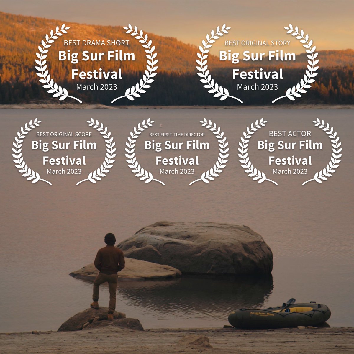 ThePetersBros's tweet photo. Winner of FIVE Awards at the March @bigsurfilmfestival. WOODSMAN premieres in San Luis Obispo this April. Tickets at the link in our bio.
#film #shortfilm #filmfestival #centralcoast #california #indiefilm #filmmaker #filmmakers https://t.co/mE4a5E3wVY