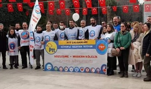 📌KPSS ile atandılar. 
📌Memur sendikalarına üyeler. 📌Toplu sözleşme hükümlerine tabiler.

Ancak kadroya alınmadılar. 375 sayılı KHK’nın Ek 27. Maddesini iptal edip, PTT’de istihdam edilen İdari Hizmet Sözleşmelilere hakkı olan kadroyu verin. 
 #pttihslilerekadro