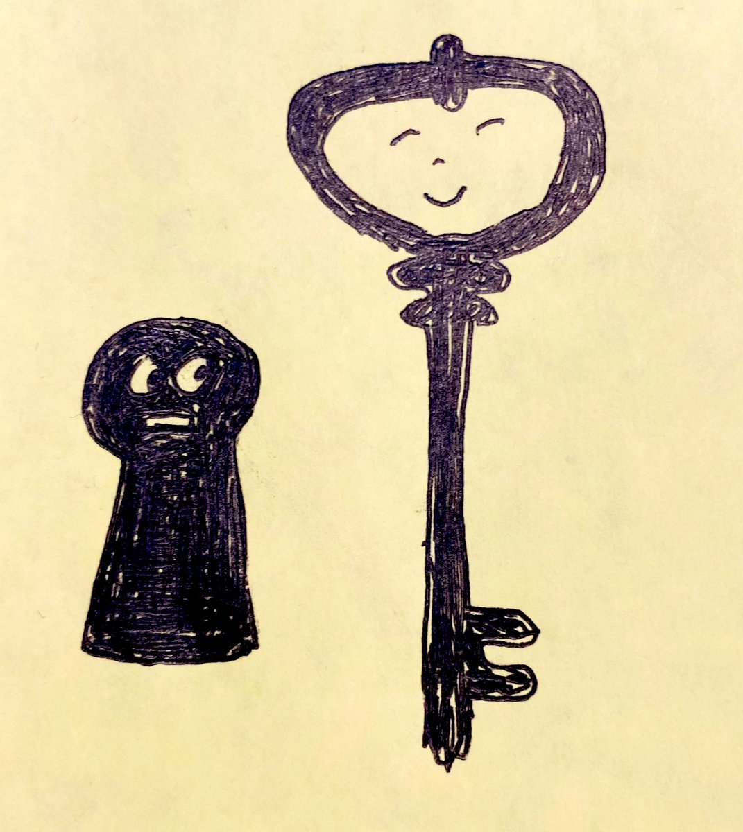 The key to joy is participating in #sketch50