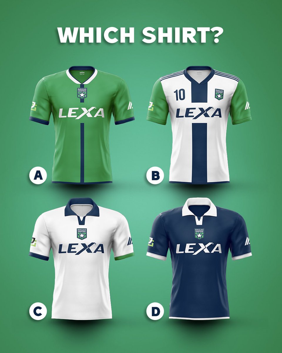 Which kit do YOU like the most?!?

A B C or D….?? 👀