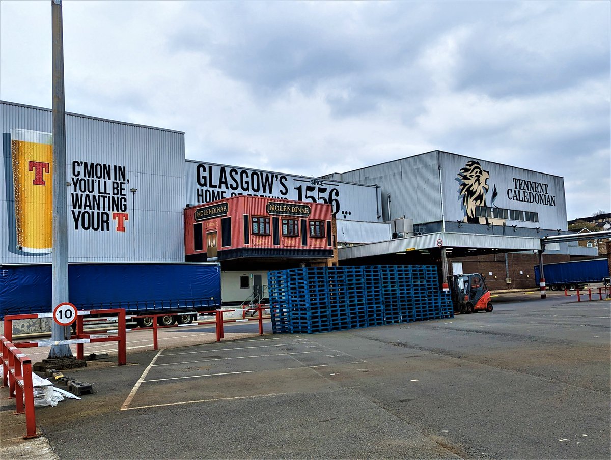 TourGlasgow's tweet photo. Today, I had occasion to go past #Tennent's Brewery (est. 1556) in #Glasgow which produces #Tennent's Lager, #Scotland's market leading brand of pale lager. https://t.co/pjyRefN5mx