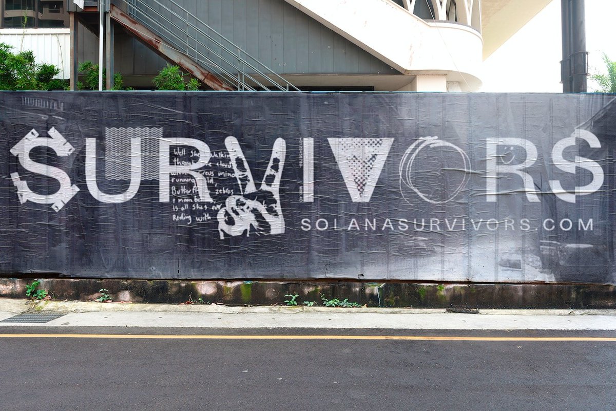 Are you a survivor?

❓DISCORD:  SOON
❓MINT DATE:  SOON
❓ROADMAP:  SOON

Follow, like, retweet and comment your Discord #
All interactions considred for early access.

#nft #nftart #nfts #nftcollectors #cryptoart #NFTCollection #Solana #SolanaNFTs #SolanaNFT #SolanaCommunity