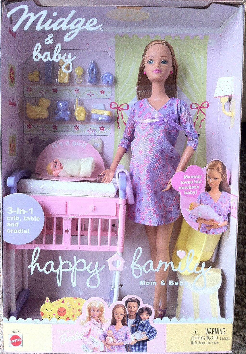 Cissco Sabarse Gerwig🎬 on Twitter: "Ella no es Barbie es Midge, porque  Barbie nunca ha estado embarazada, en la colección Happy family, Barbie era  la pediatra 👩🏼‍⚕️, cuando salió esta muñeca le