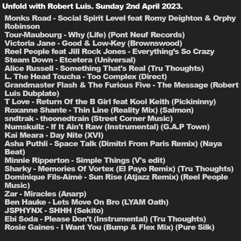 ROBERT LUIS - Tru Thoughts tweet media