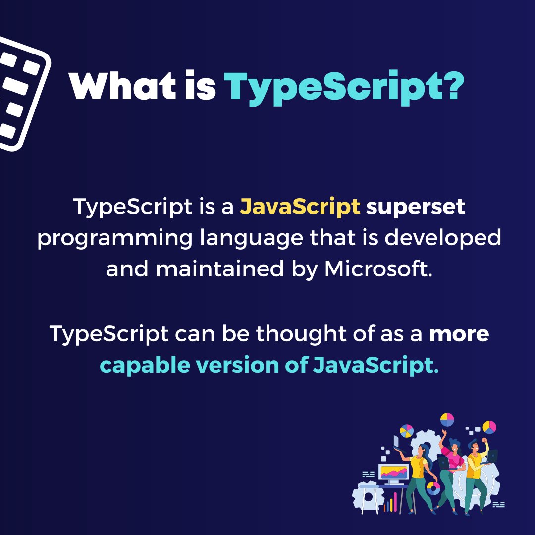 webdevinsiders's tweet image. Say hello to TypeScript, a powerful JavaScript language extension that enables developers to easily detect errors and create scalable apps. 💻🚀🌟
.
.
.
.
#TypeScript #JavaScript #webdevelopment #codinglife #webdevelopment #coder